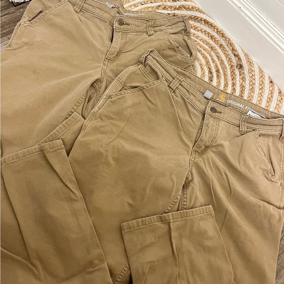 Pair of Woman’s Carhartt Pants Size 10 - Picture 4 of 4